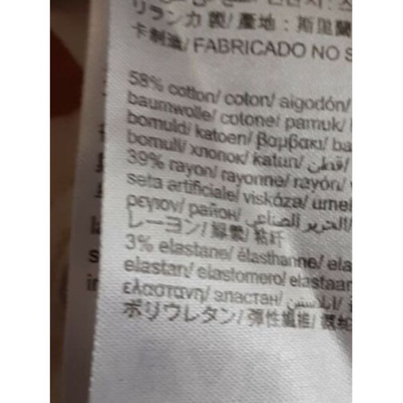 Women’s Calvin Klein Light Tan Khaki Flat Front Chino Shorts Size 12 - Picture 12 of 12